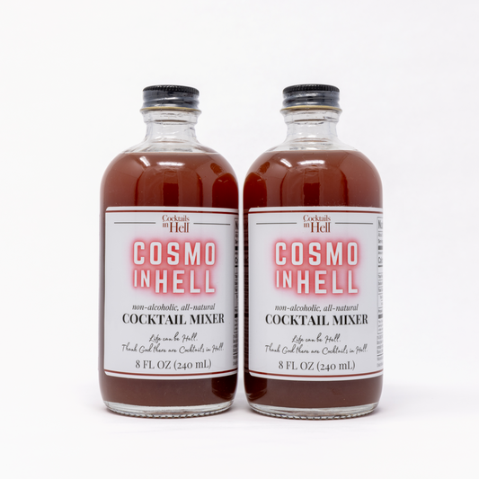 Cocktails In Hell Cosmo in Hell Two-Pack Mocktail Mixer