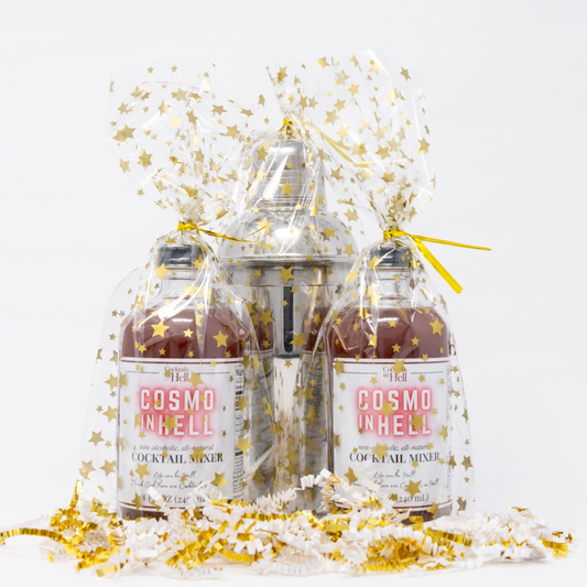 Cocktails In Hell Cosmo in Hell Gift Set with Cocktail Mixer