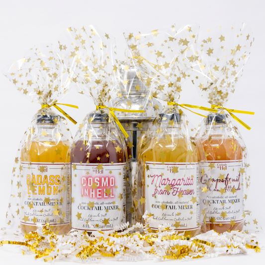 Variety 4-Pack Gift Set  (Variety 4-Pack + Shaker)