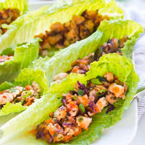 Thai Chicken Lettuce Wraps