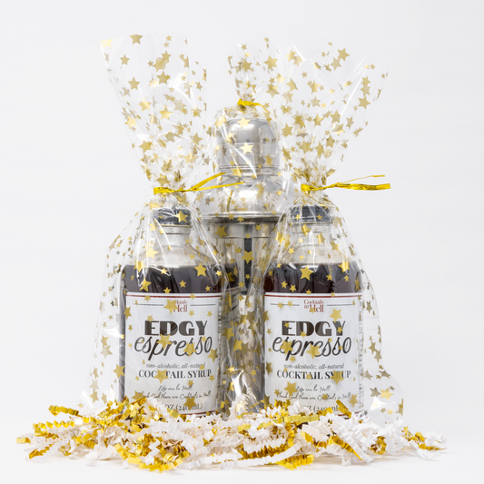 Edgy Espresso Gift Set (2-Pack + Shaker)