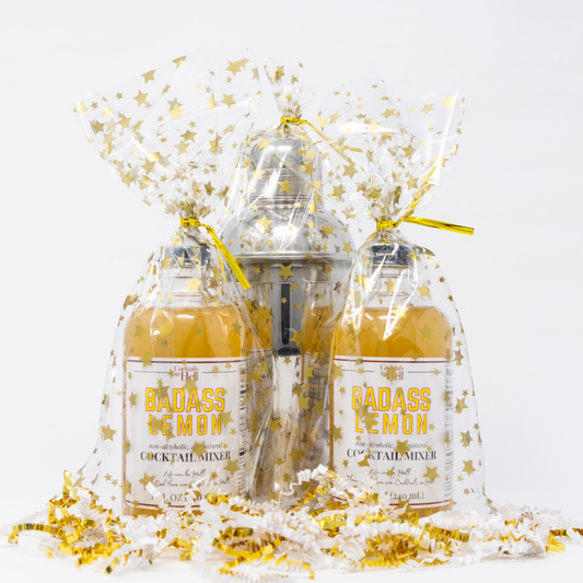 Badass Lemon Gift Set (2-Pack +  Shaker)